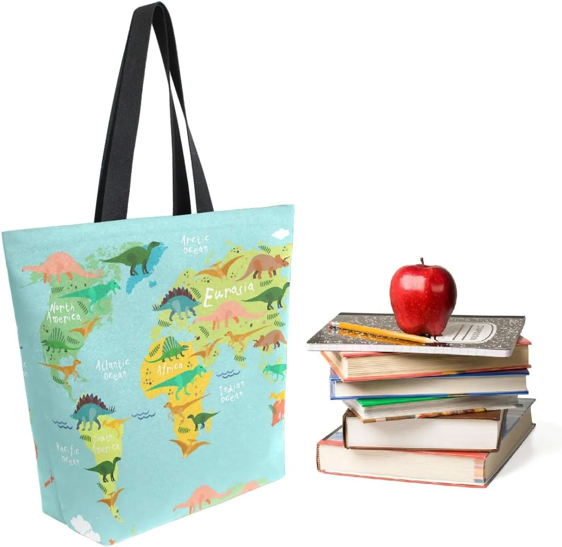 Stylish Cute Pattern Extra Large Shoulder Tote Bag for Beach Travel Weekender Gym Grocery Shopping