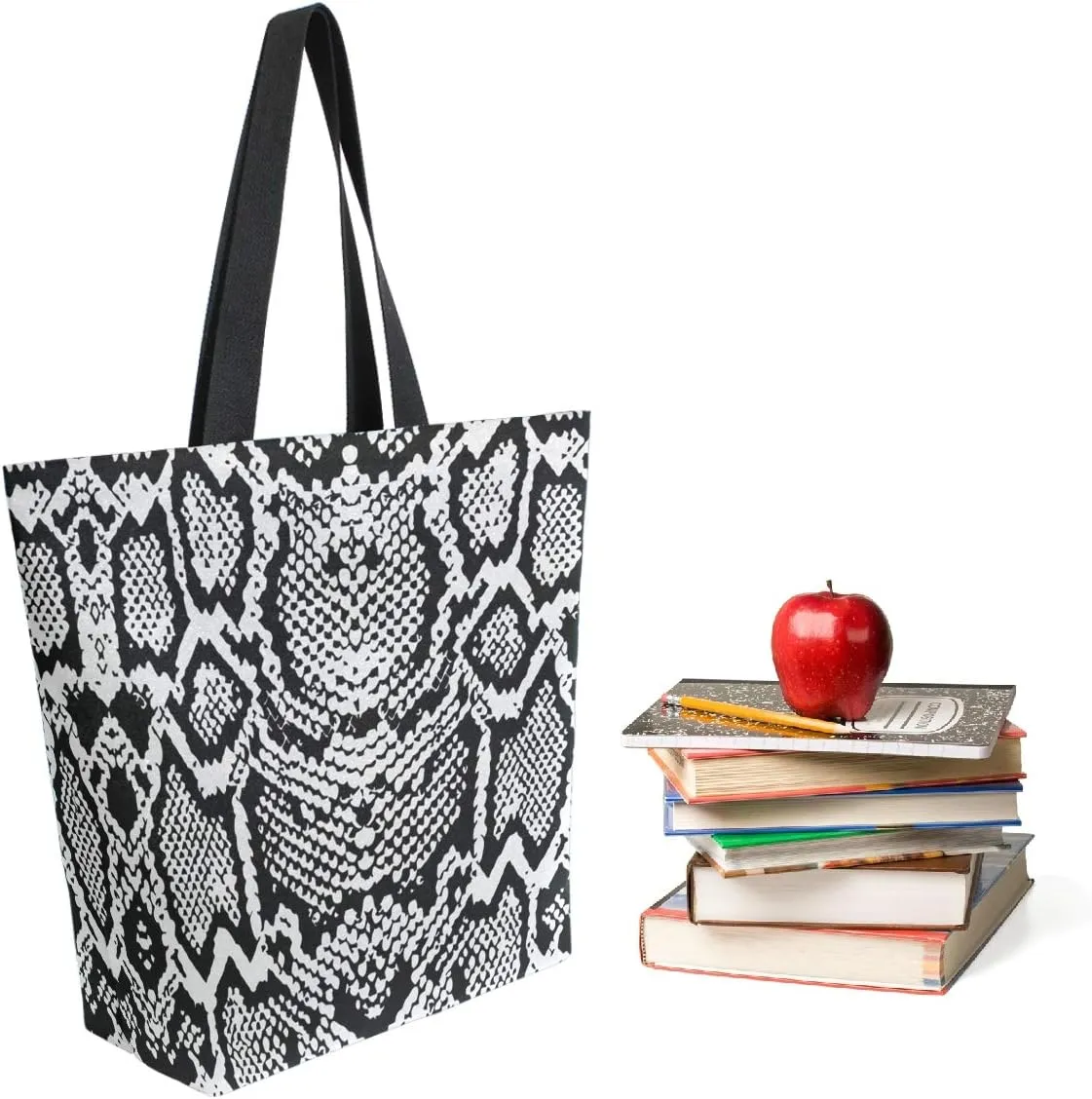 Stylish Print Extra Large Shoulder Tote Bag for Beach Travel Weekender Gym Grocery Shopping…