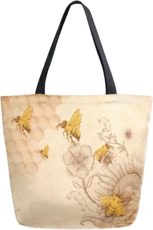 Stylish Print Extra Large Shoulder Tote Bag for Beach Travel Weekender Gym Grocery Shopping…