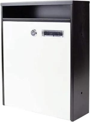 Suggestion Box Comment Collection Box Outside Wall Mailbox Lockable Office Letterbox Wall-Mounted Galvanized Sheet Material Mailbox Drop Box