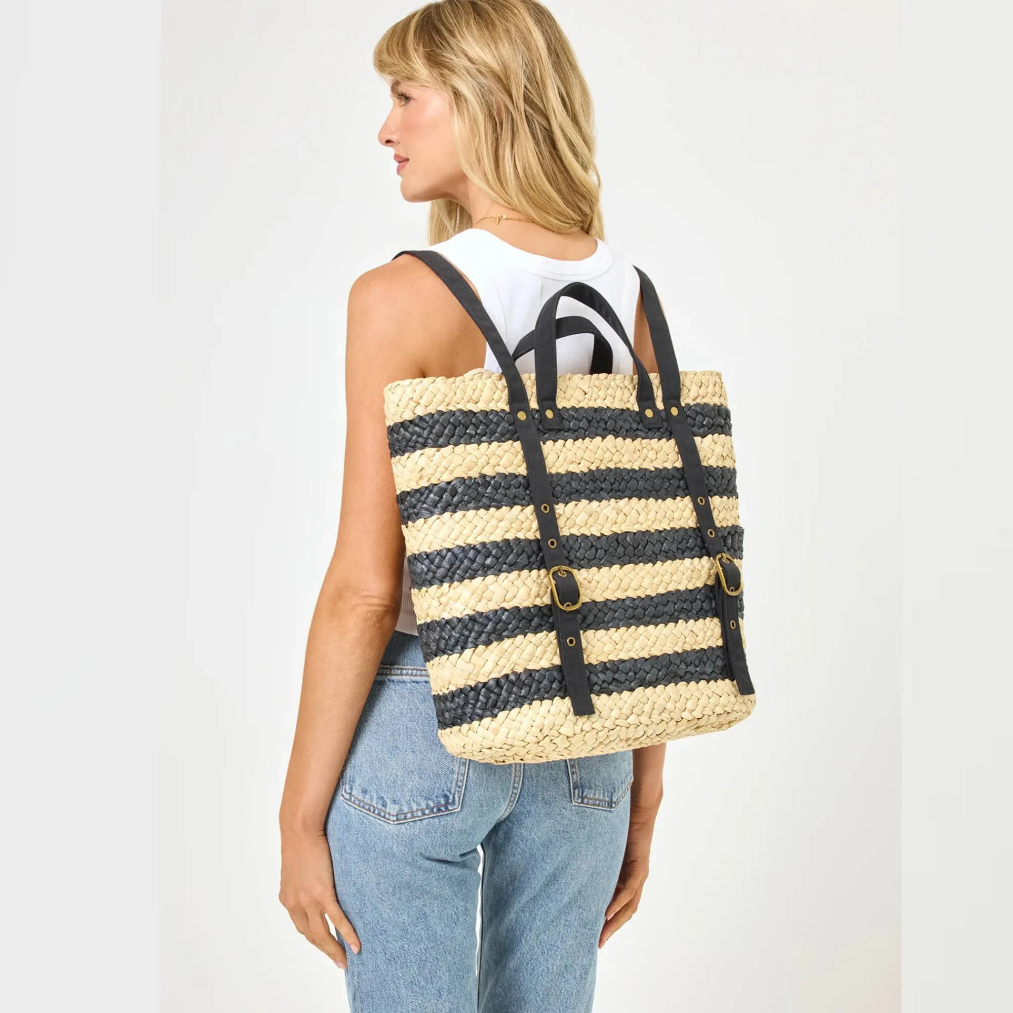 Summer Day's Backpack (Natural   Black)
