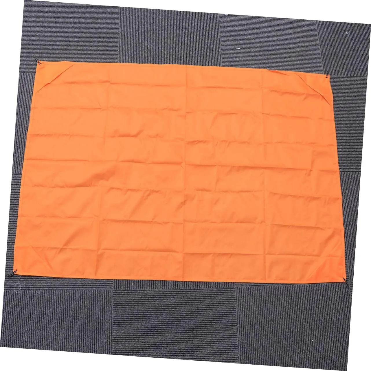 SUPVOX 2pcs Mini Folding Beach Picnic Mat Lightweight Outdoor Camping Blanket for Beach Hiking Picnics Orange