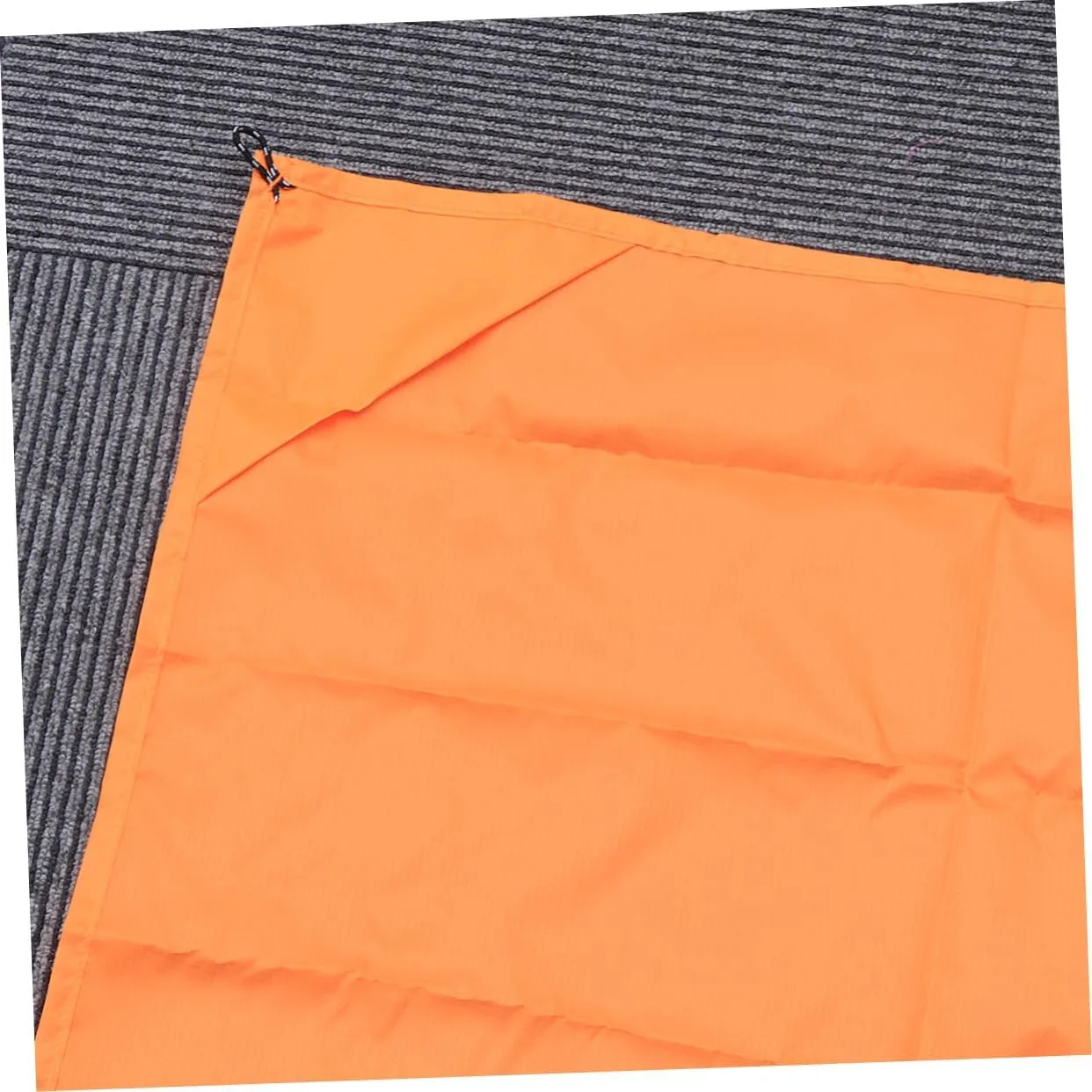 SUPVOX 2pcs Mini Folding Beach Picnic Mat Lightweight Outdoor Camping Blanket for Beach Hiking Picnics Orange