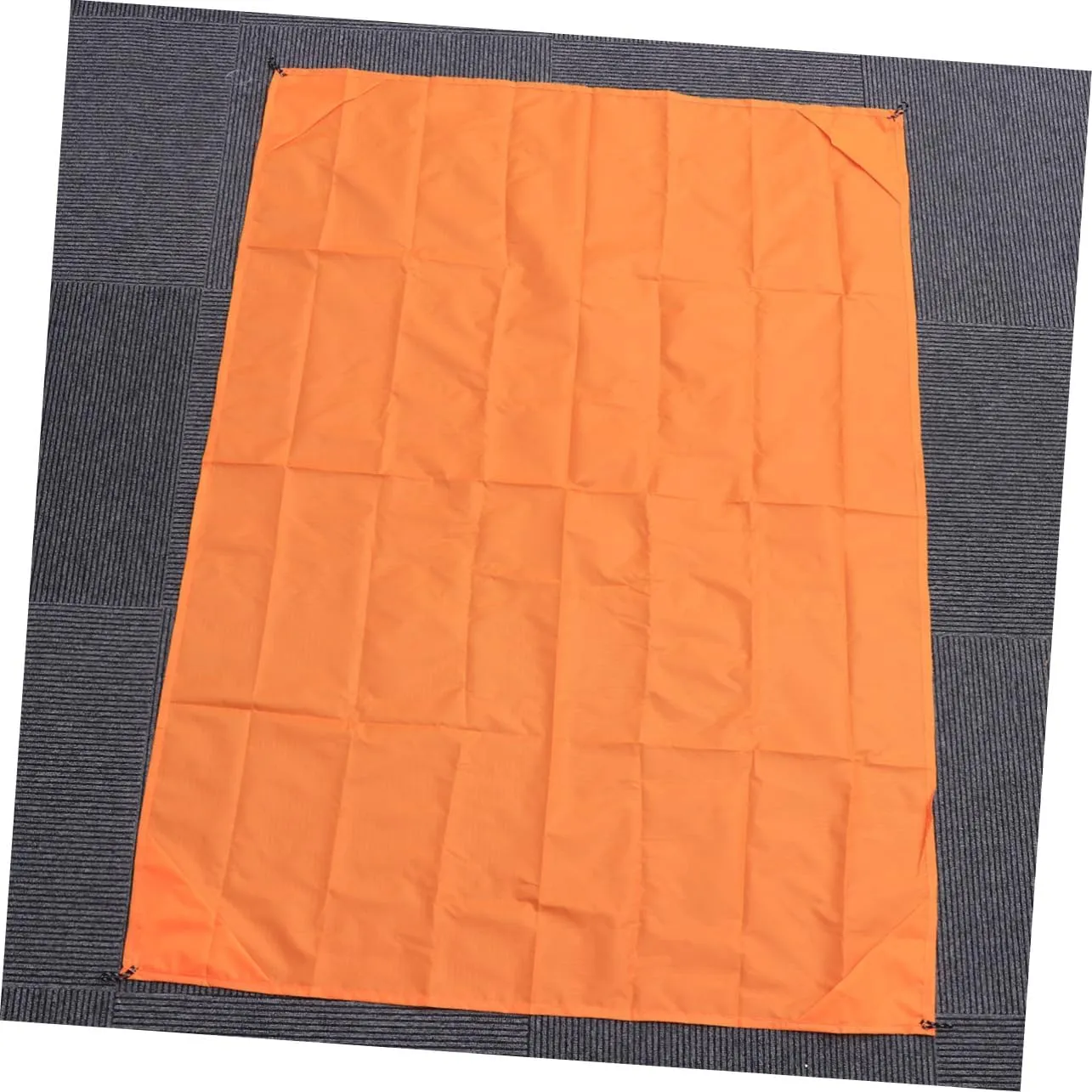 SUPVOX 2pcs Mini Folding Beach Picnic Mat Lightweight Outdoor Camping Blanket for Beach Hiking Picnics Orange