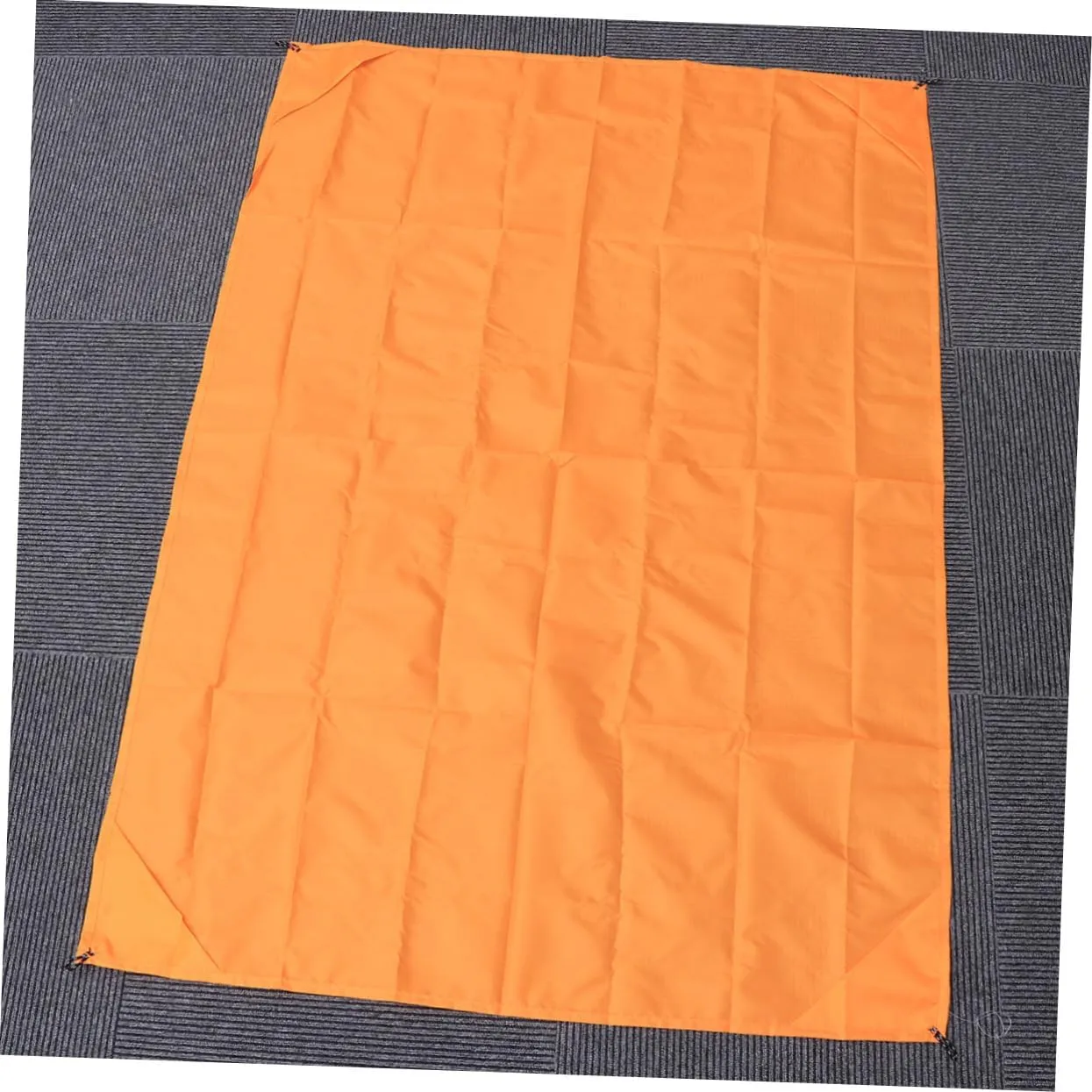 SUPVOX 2pcs Mini Folding Beach Picnic Mat Lightweight Outdoor Camping Blanket for Beach Hiking Picnics Orange