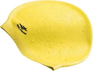 Swim Capris for Women,3 Pack Waterproof Silicone Swimming Caps for Men,High Elasticity Comfortable Swim Cap Kids,Perfect for Pool,Beach,Lap Swimming