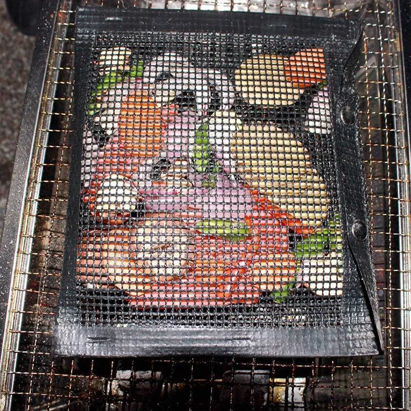 TastyGrill™ Reusable Non-Stick BBQ Mesh Grill Bags