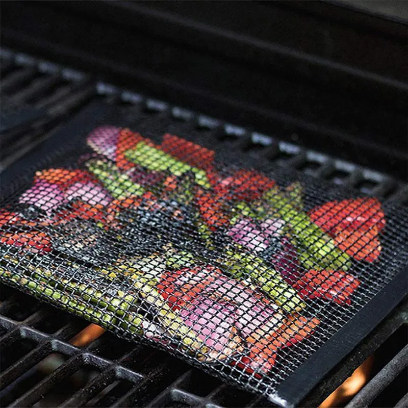 TastyGrill™ Reusable Non-Stick BBQ Mesh Grill Bags