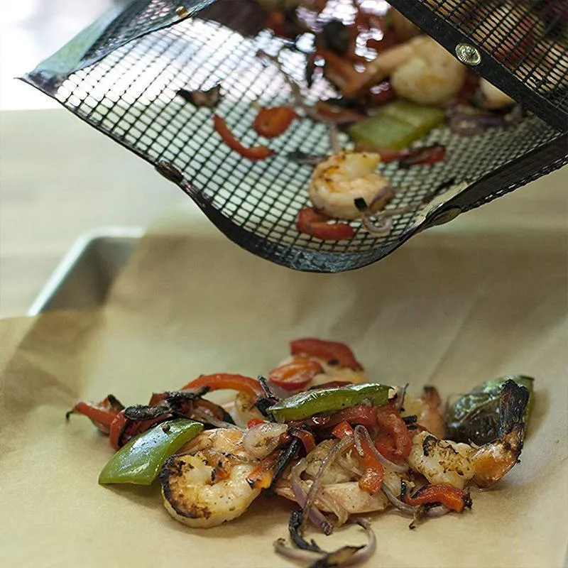 TastyGrill™ Reusable Non-Stick BBQ Mesh Grill Bags