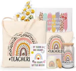 Teacher Appreciation Gift Box - Back to School, End of Year, Christmas Thank You Baskets for Women