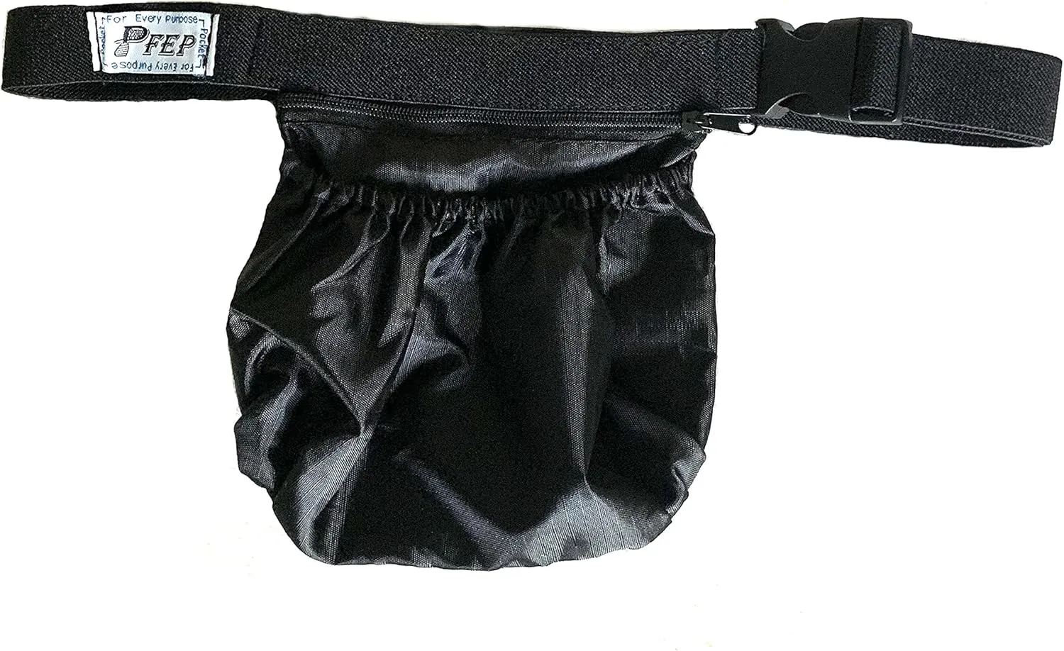 Tennis Ball Holder Bag | SPORTS & TRAVEL HIP PACK - Black | Pickleball Holder | PERFECT TRAVELING AIRPORTS (Tennis Balls, Pickle Balls, iPhone, Keys, Passport) Pocket For Every Purpose (PFEP)