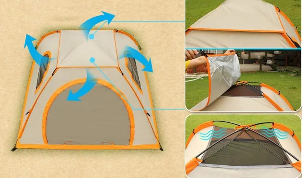 Tent, Dome Tents for Camping with Carry Bag by Outdoors
