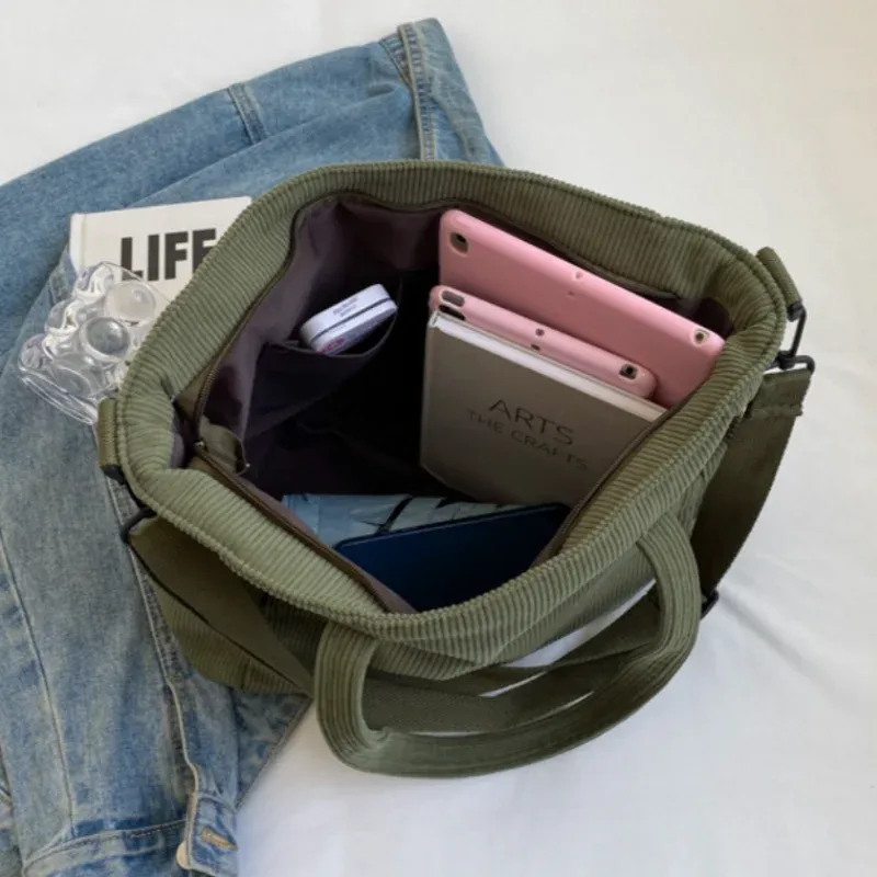 Teresa | Corduroy Crossbody Travel Bag