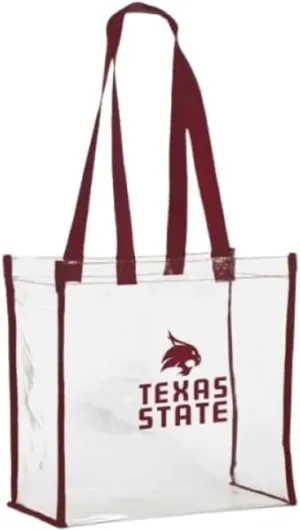 Texas State Clear Regulation Sized Stadium Tote