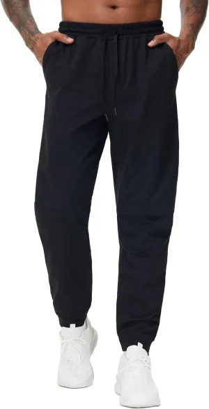 THE GYM PEOPLE Men's Drawstring Workout Joggers Pants Lightweight Tapered Running Lounge Sweatpants with Pockets