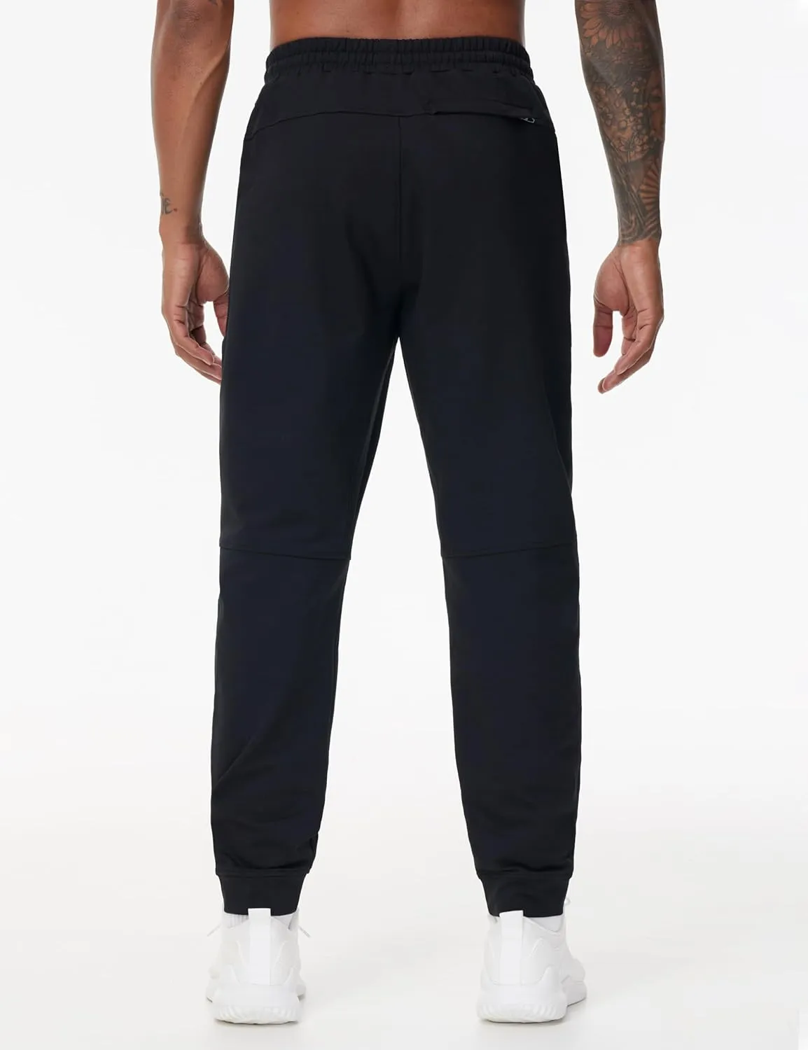THE GYM PEOPLE Men's Drawstring Workout Joggers Pants Lightweight Tapered Running Lounge Sweatpants with Pockets