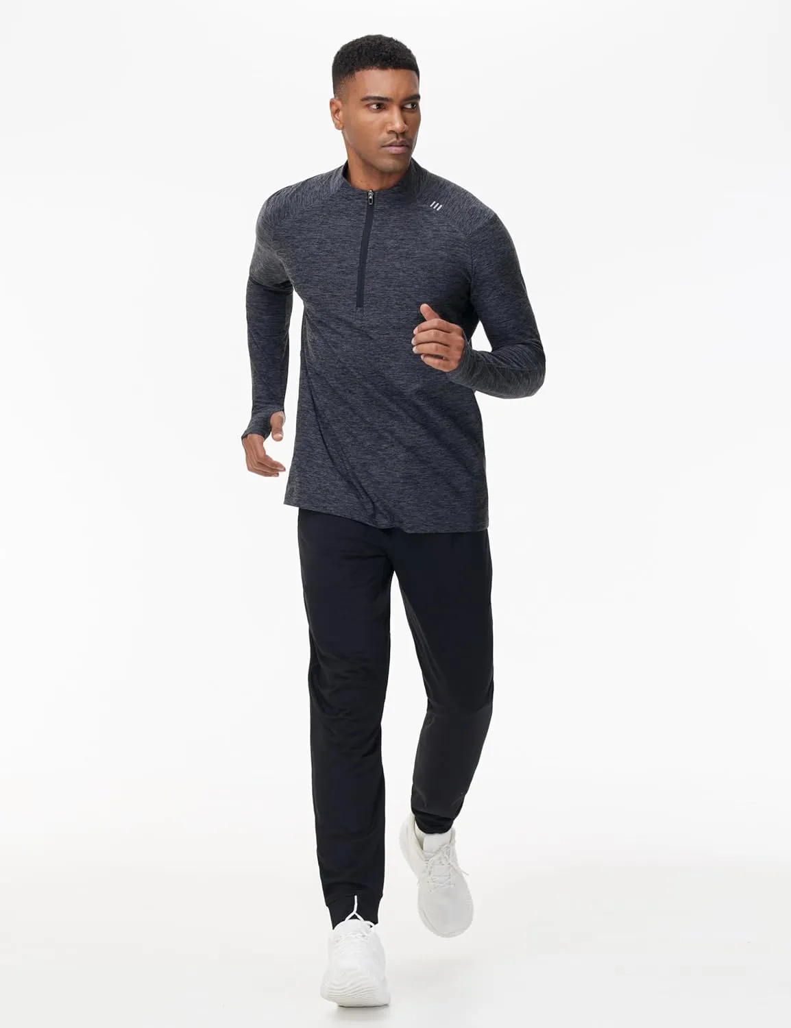 THE GYM PEOPLE Men's Drawstring Workout Joggers Pants Lightweight Tapered Running Lounge Sweatpants with Pockets