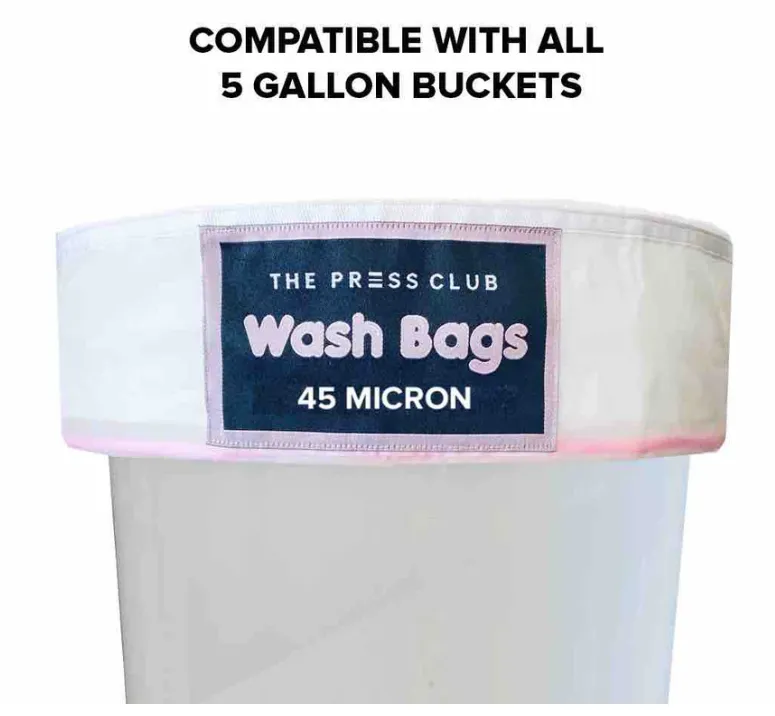 The Press Club x FRENCHY CANNOLI 5 GALLON ALL MESH SIEVING BAGS 5-PACK - 220 / 190 / 160 / 90 / 45 Micron