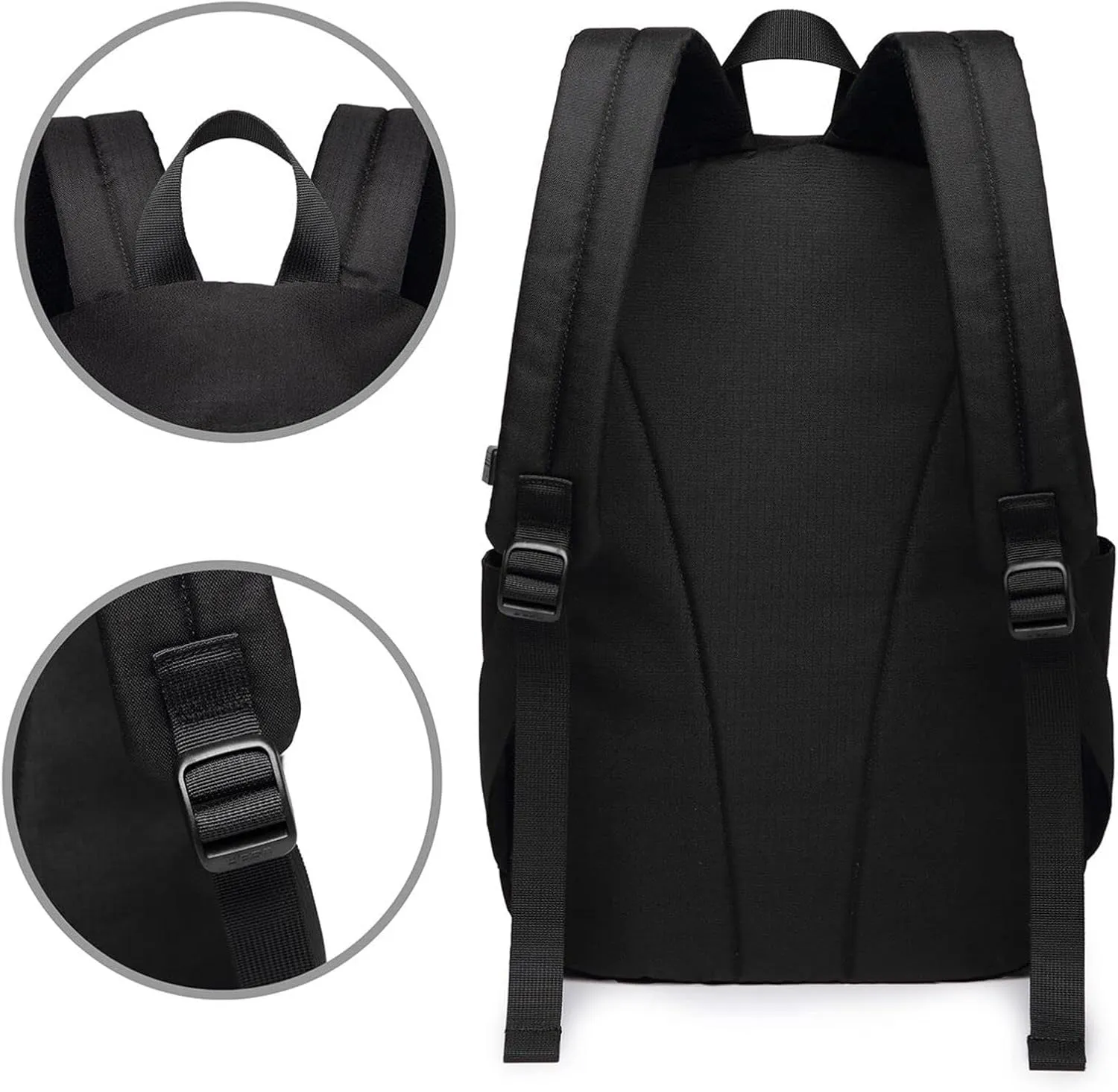 The Shining Overlook Hotel Laptop Backpack, Travel Backpack with USB Charging Port, Computer Bag for Men Women