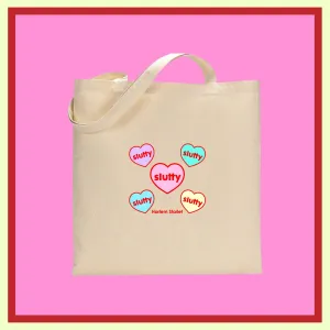 Tote Bag - Slutty Candy Heart in Pastel
