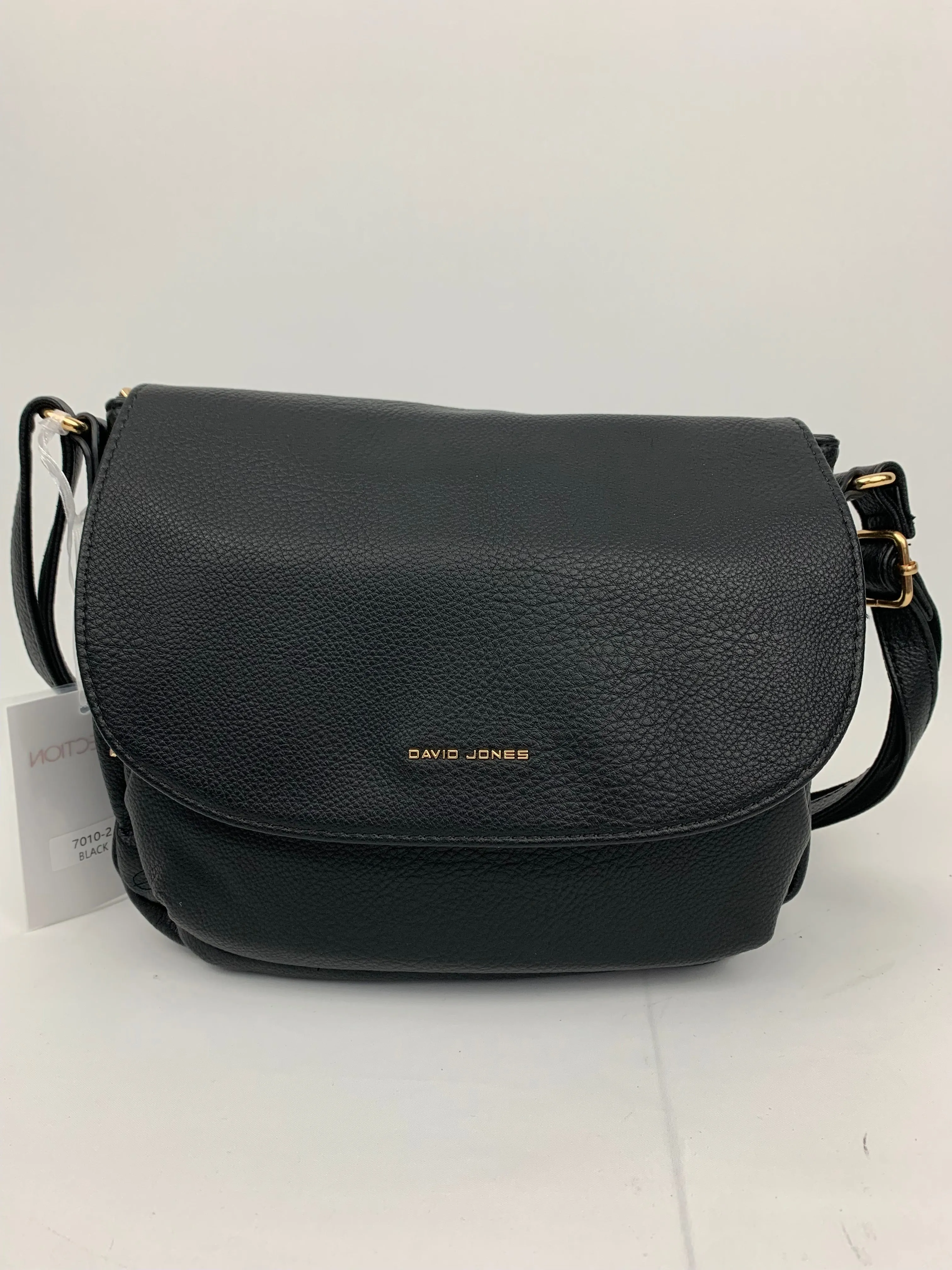 TOULOUSE BLACK - quality faux leather crosbody bag
