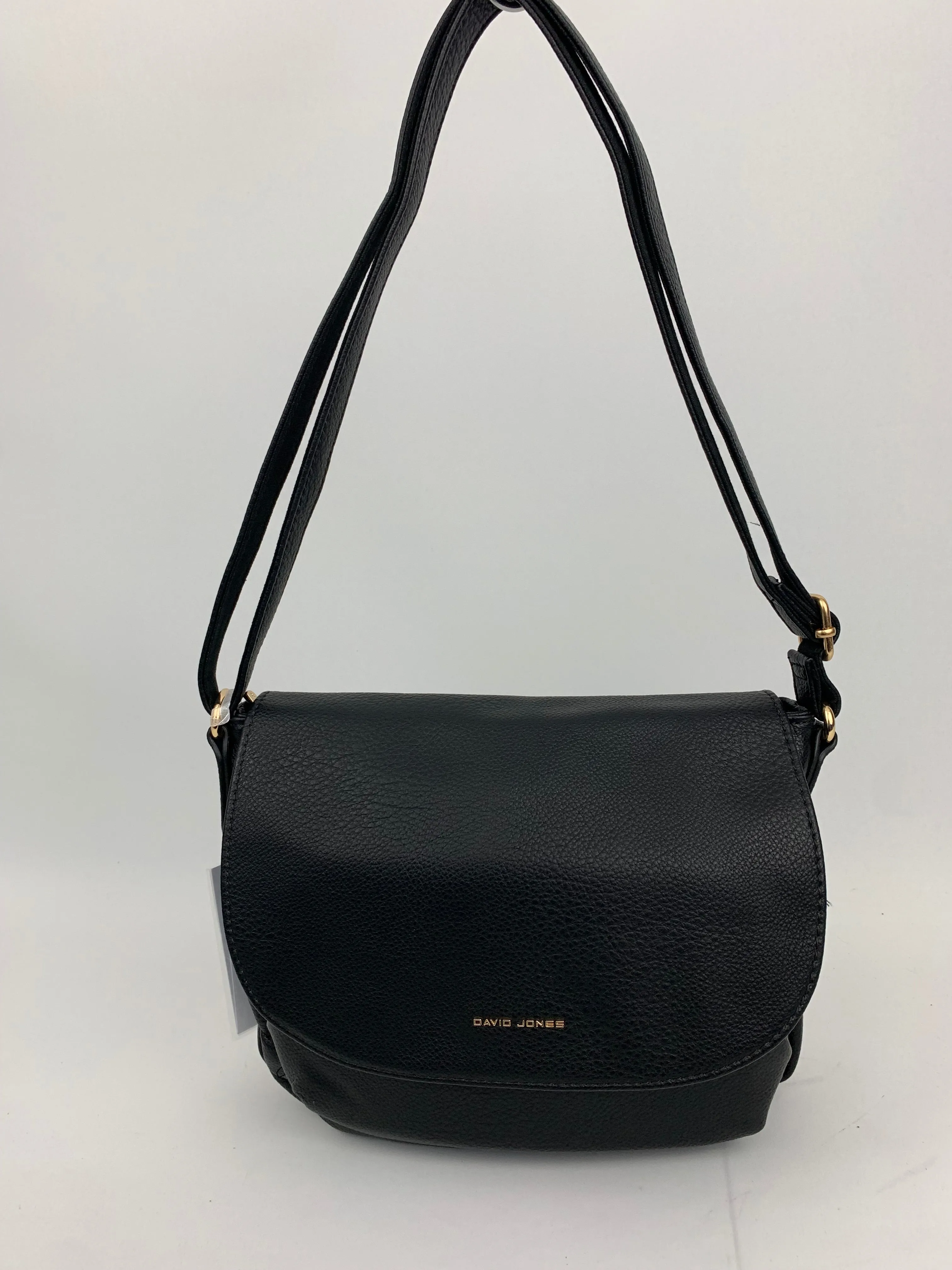 TOULOUSE BLACK - quality faux leather crosbody bag