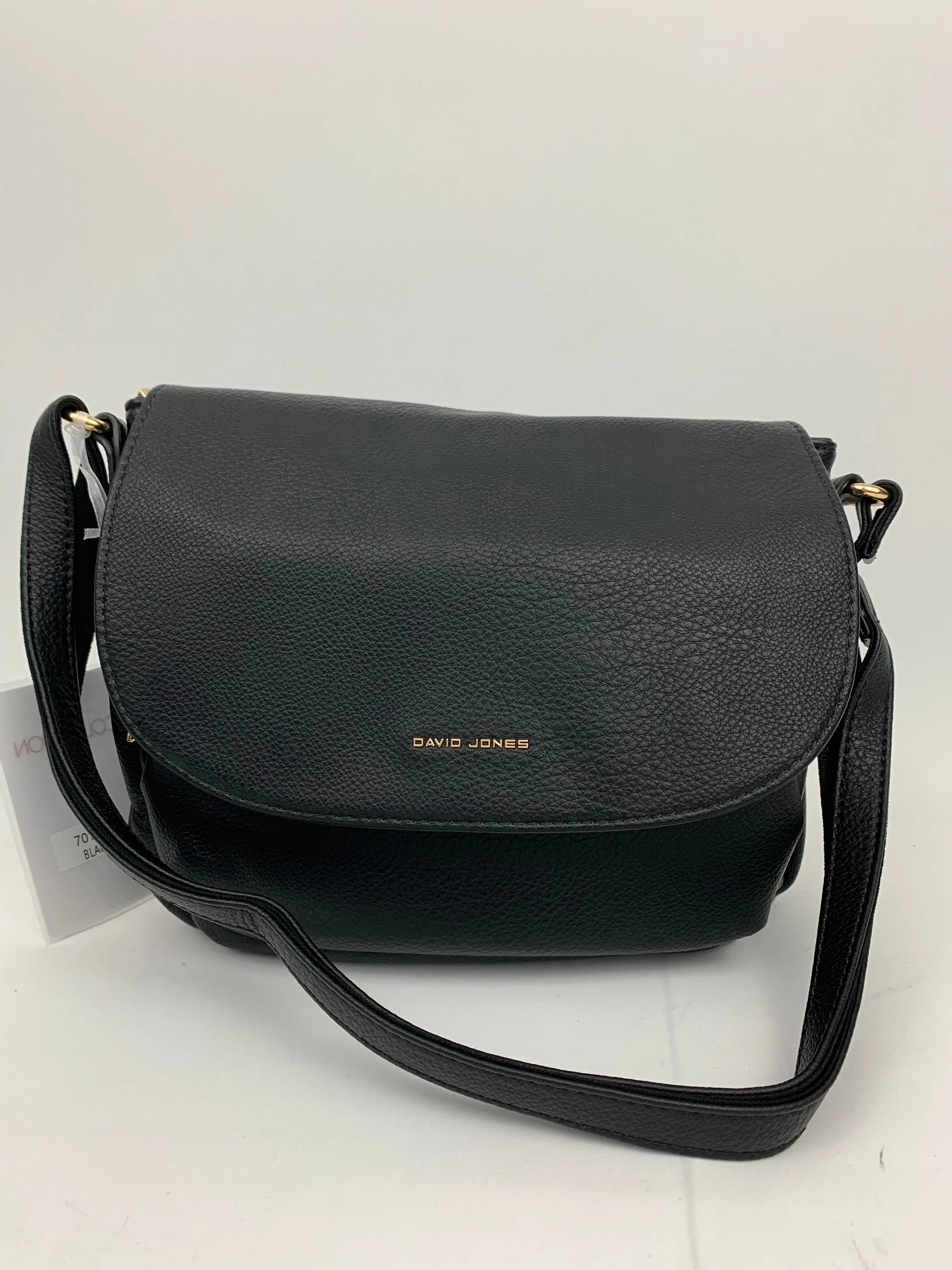 TOULOUSE BLACK - quality faux leather crosbody bag