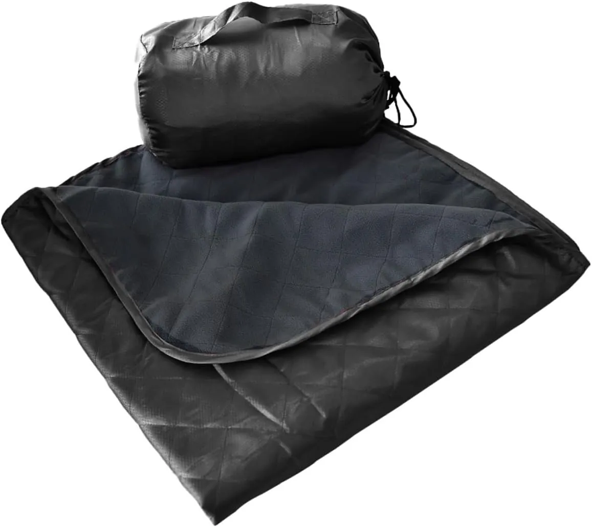 TOYANDONA Fleece Blanket Ground Cover for Camping Beach Picnics Outdoor Adventures Rainproof Windproof Comfortable Mat for Activities