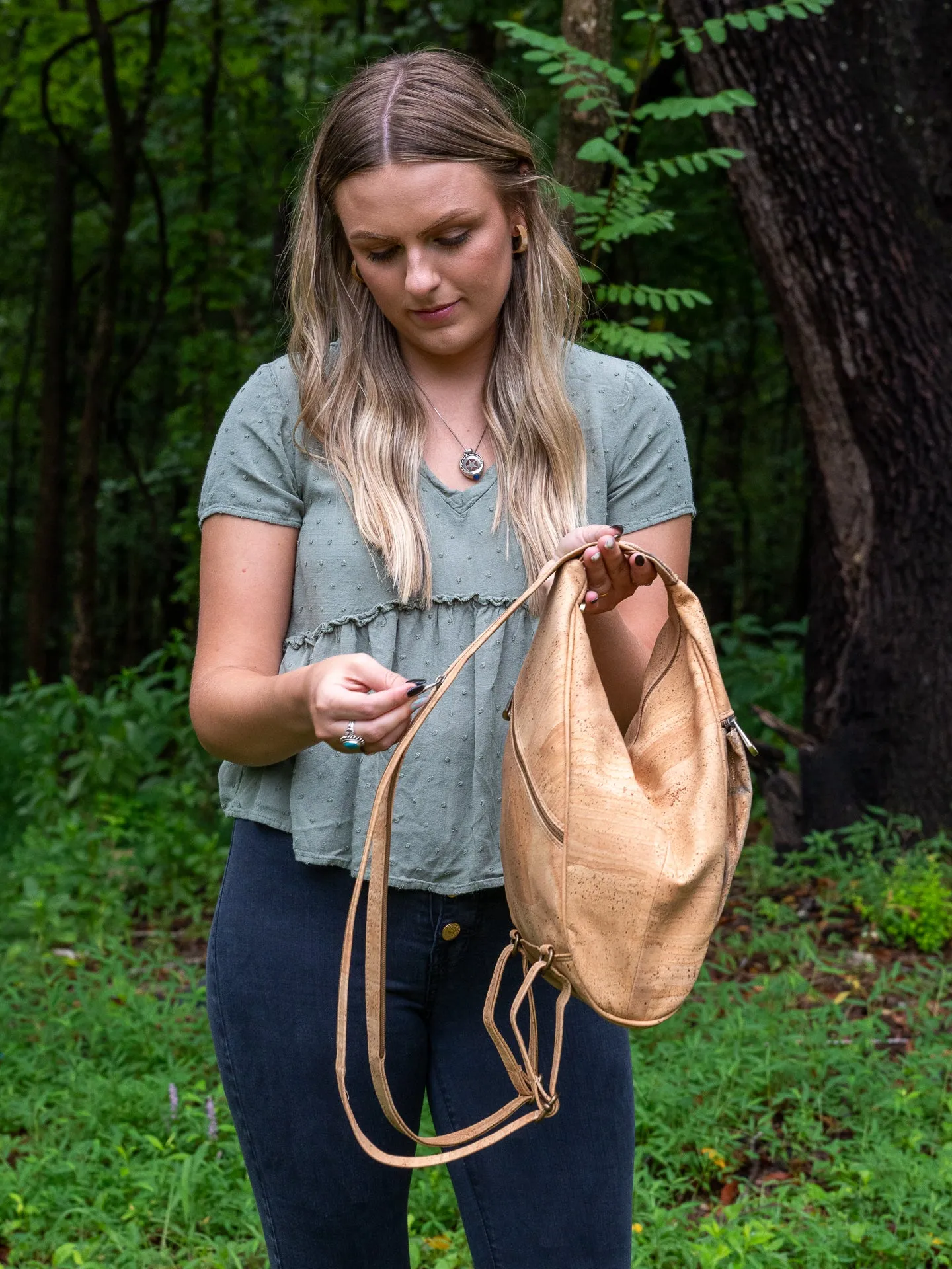 Tracey Split Strap Backpack/Bag