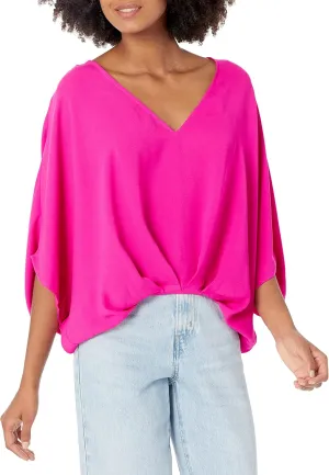Trina Turk Women's Blouson Waist Blouse