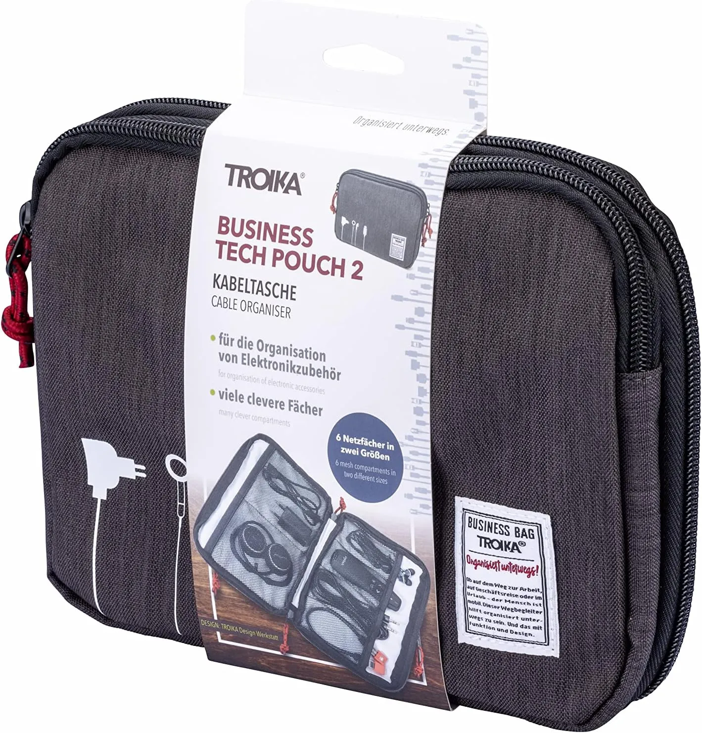 Troika Modern, Grey, Size 5-22 Centimeters