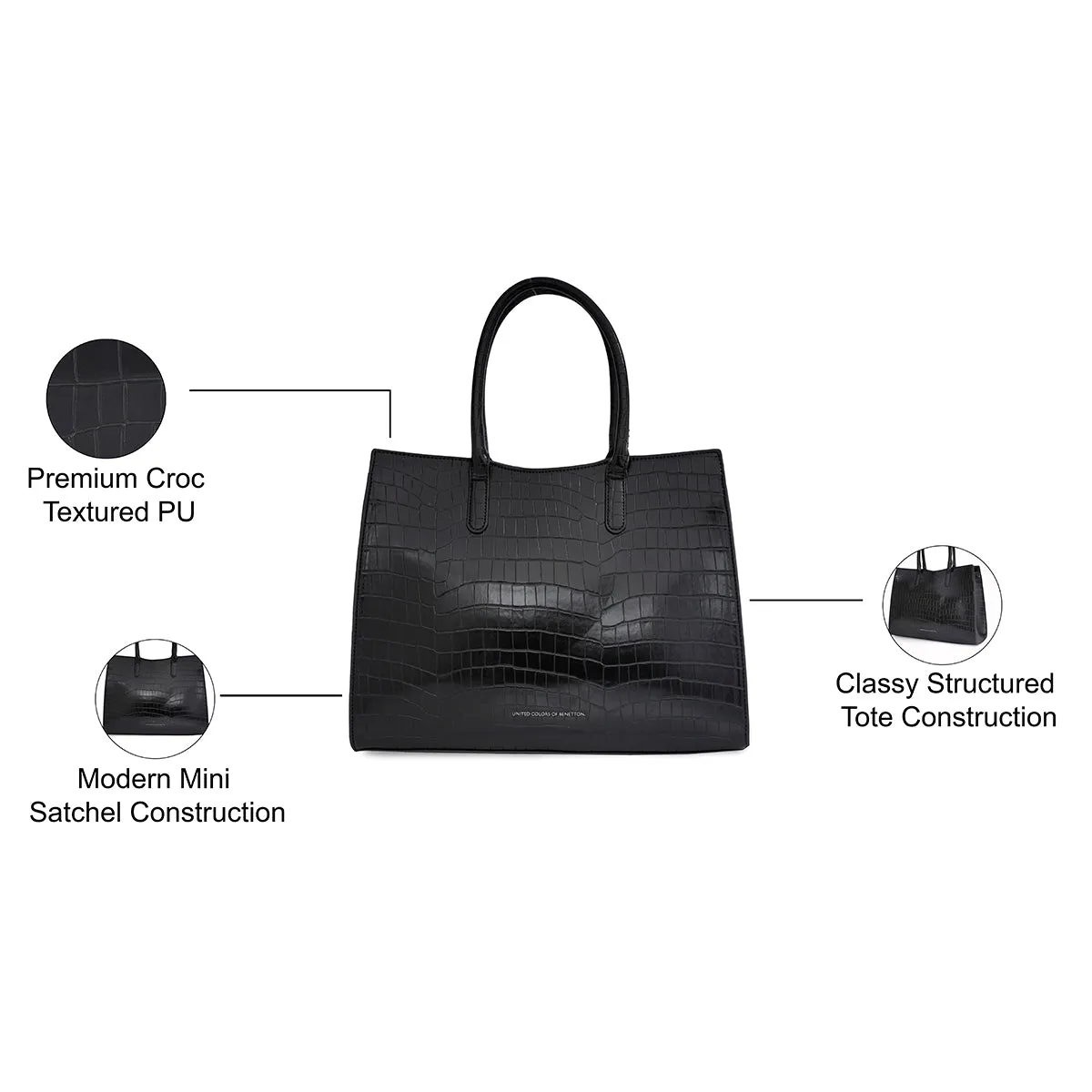 United Colors of Benetton Kamlyn Women's Satchel