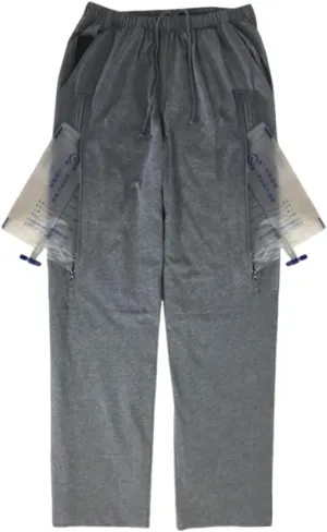 Urine Bag Pants for Elderly/Men/Women, Incontinence Care Trousers, Catheter Leg Bag Pants with 2 Hidden Pockets, XL