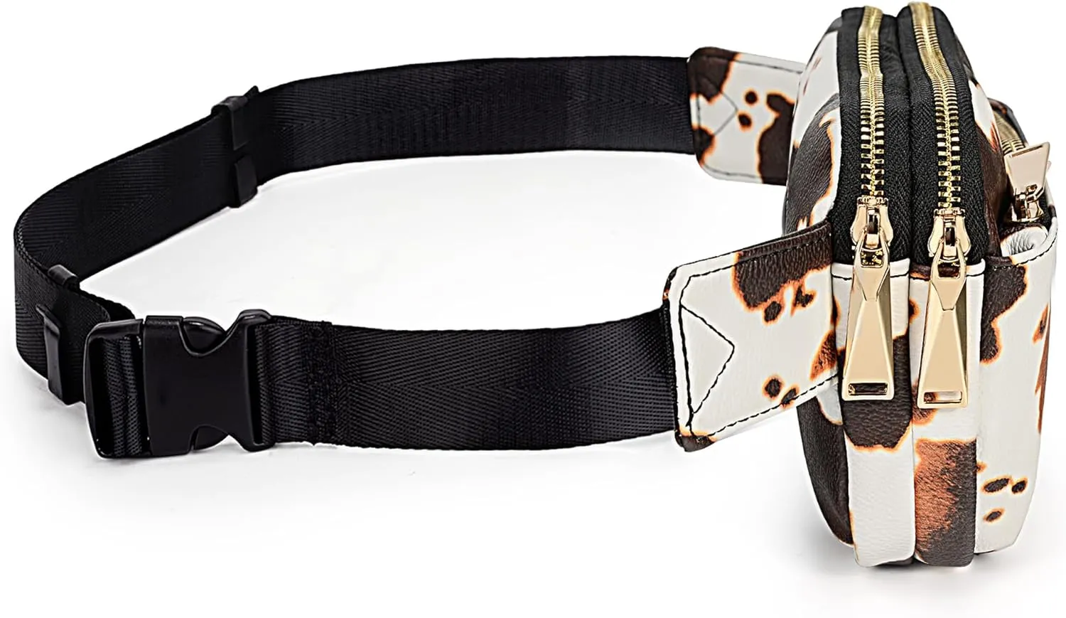 UTO Fanny Pack for Women Crossbody Trendy Fashion Belt Purse Chest Waist Hip Bumbag for Outdoor Shopping Travel Hiking