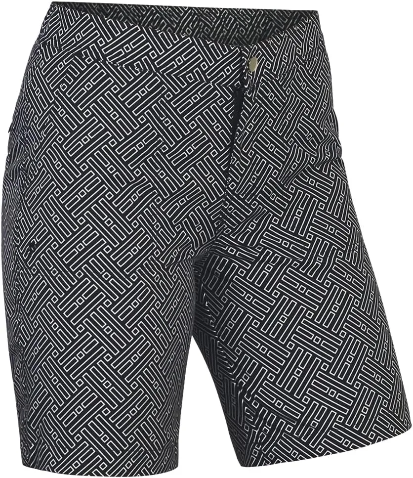 UV SKINZ Women’s 8” Board Shorts with UPF 50  Sun Protection – Women’s Swim Shorts, Modest Swimsuit Bottoms for Women