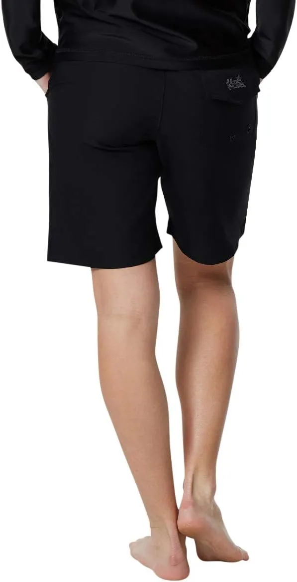 UV SKINZ Women’s 8” Board Shorts with UPF 50  Sun Protection – Women’s Swim Shorts, Modest Swimsuit Bottoms for Women