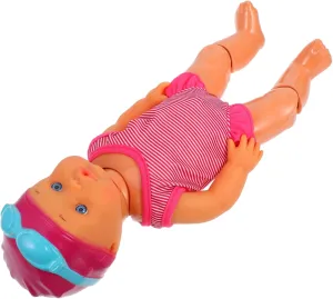 VANZACK Electric Swimming Doll Interactive for Pool Bath Fun Lifelike Doll with Floating Swimming Action Summer Present