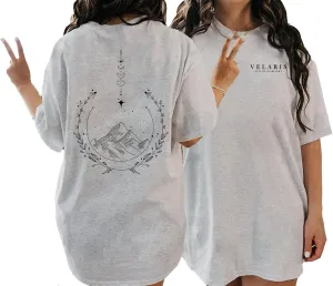 Velaris City of Starlight Tshirt - The Night Court Acotar 2 Sided Tshirt, Sarah J Maas Clothing