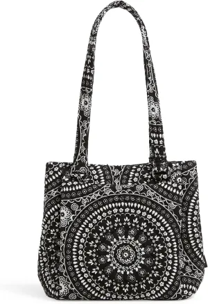 Vera Bradley Women's Cotton Multi-Compartment Shoulder Satchel Purse