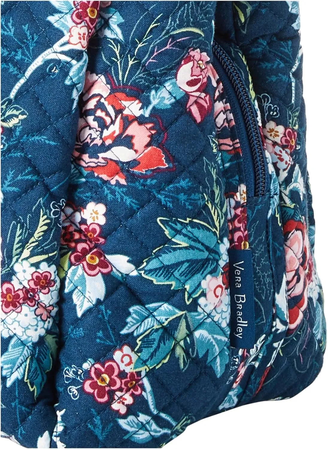 Vera Bradley Women's Cotton Multi-Compartment Shoulder Satchel Purse
