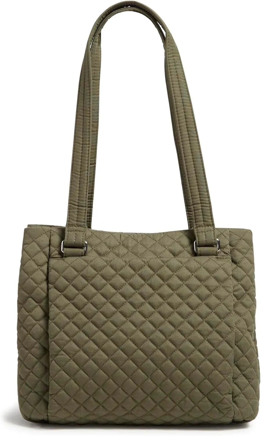 Vera Bradley Women's Cotton Multi-Compartment Shoulder Satchel Purse