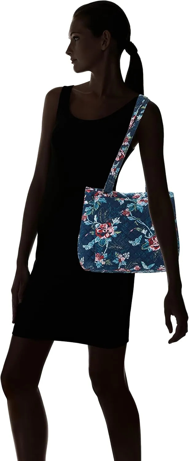 Vera Bradley Women's Cotton Multi-Compartment Shoulder Satchel Purse