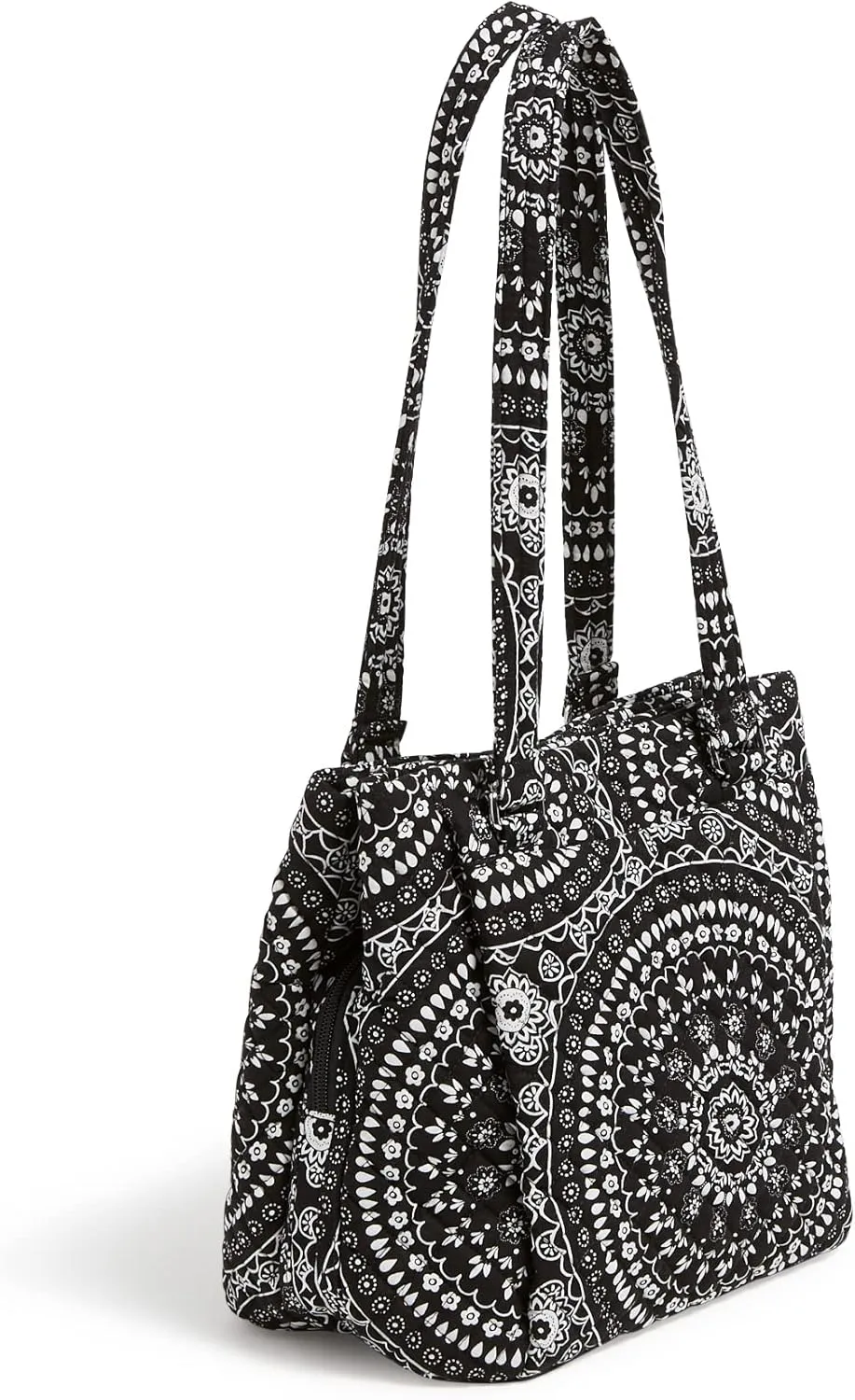 Vera Bradley Women's Cotton Multi-Compartment Shoulder Satchel Purse