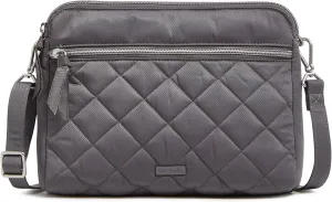 Vera Bradley Women's Performance Twill Triple Compartment Crossbody Purse