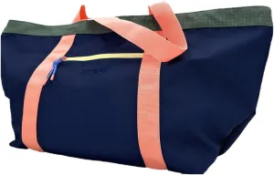 Victoria's Secret Pink Extra Large Travel Duffle Bag Tote Navy Multicolored