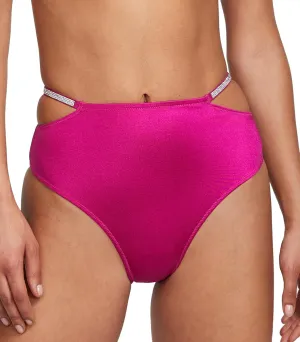 Victoria's Secret Shine Strap High-Waist Cheeky Bikini Bottom