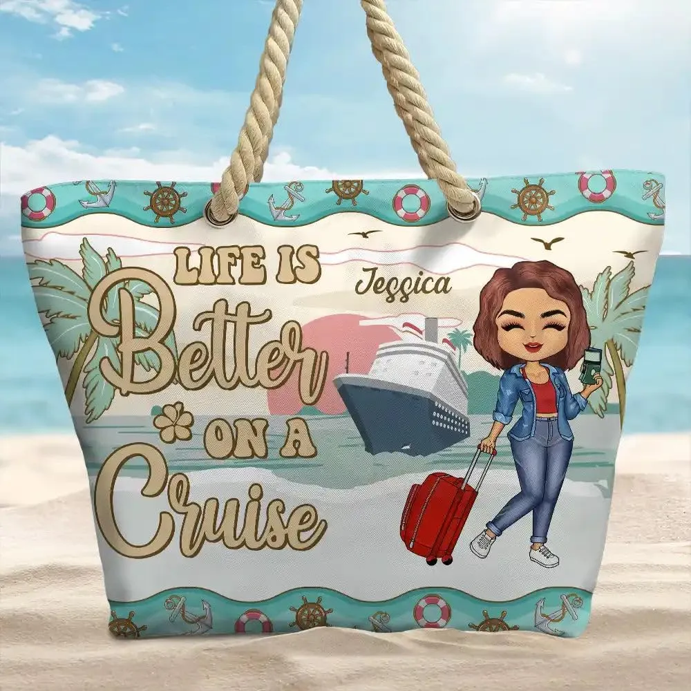 WANDER PRINTS Personalized Beach Bag - Gift for Bestie