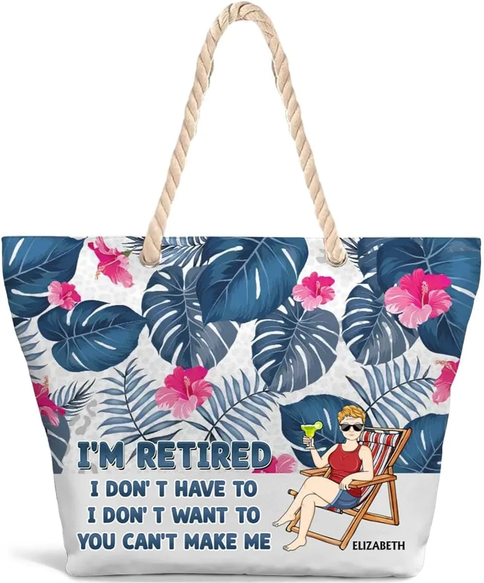 WANDER PRINTS Personalized Beach Bag - Gift for Bestie