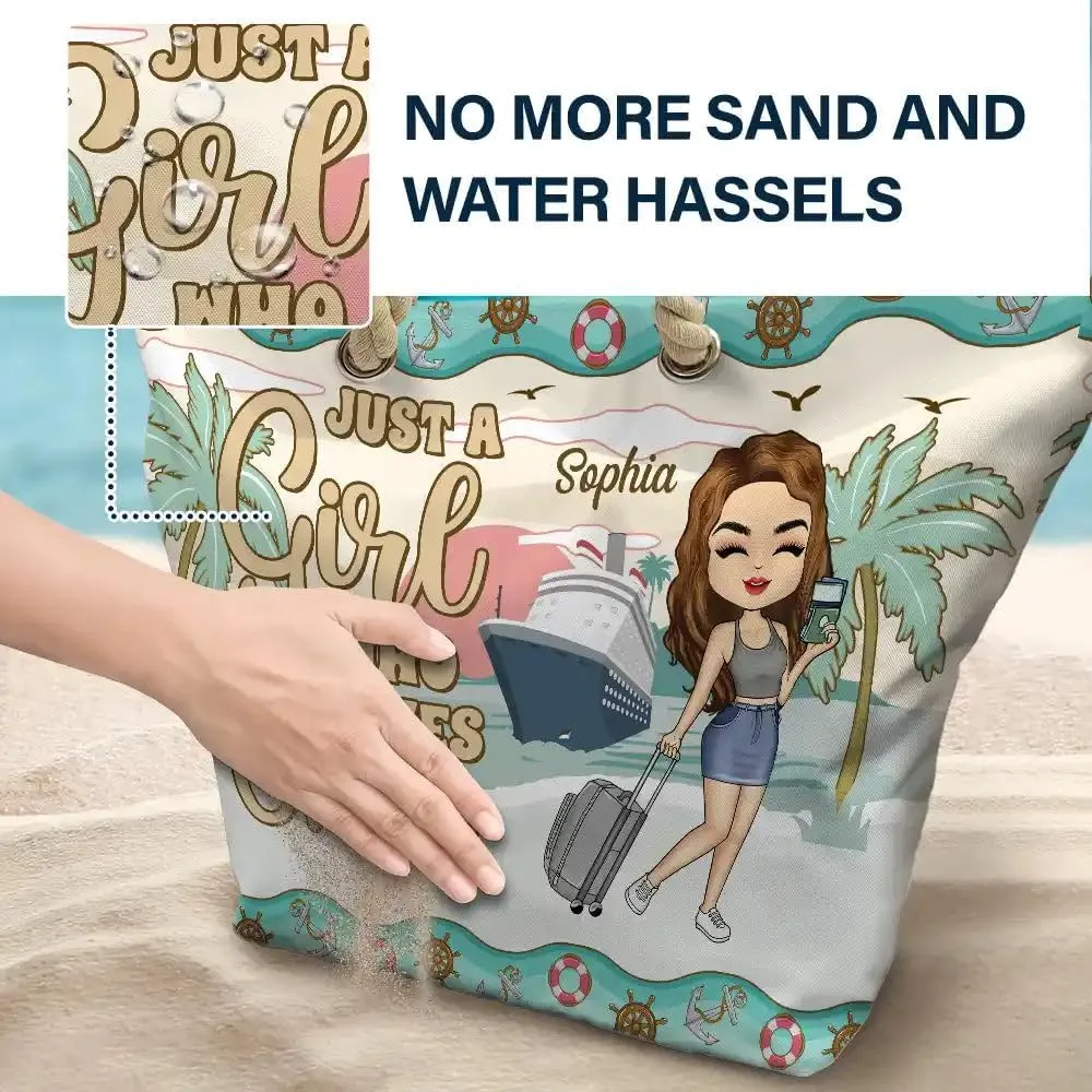 WANDER PRINTS Personalized Beach Bag - Gift for Bestie