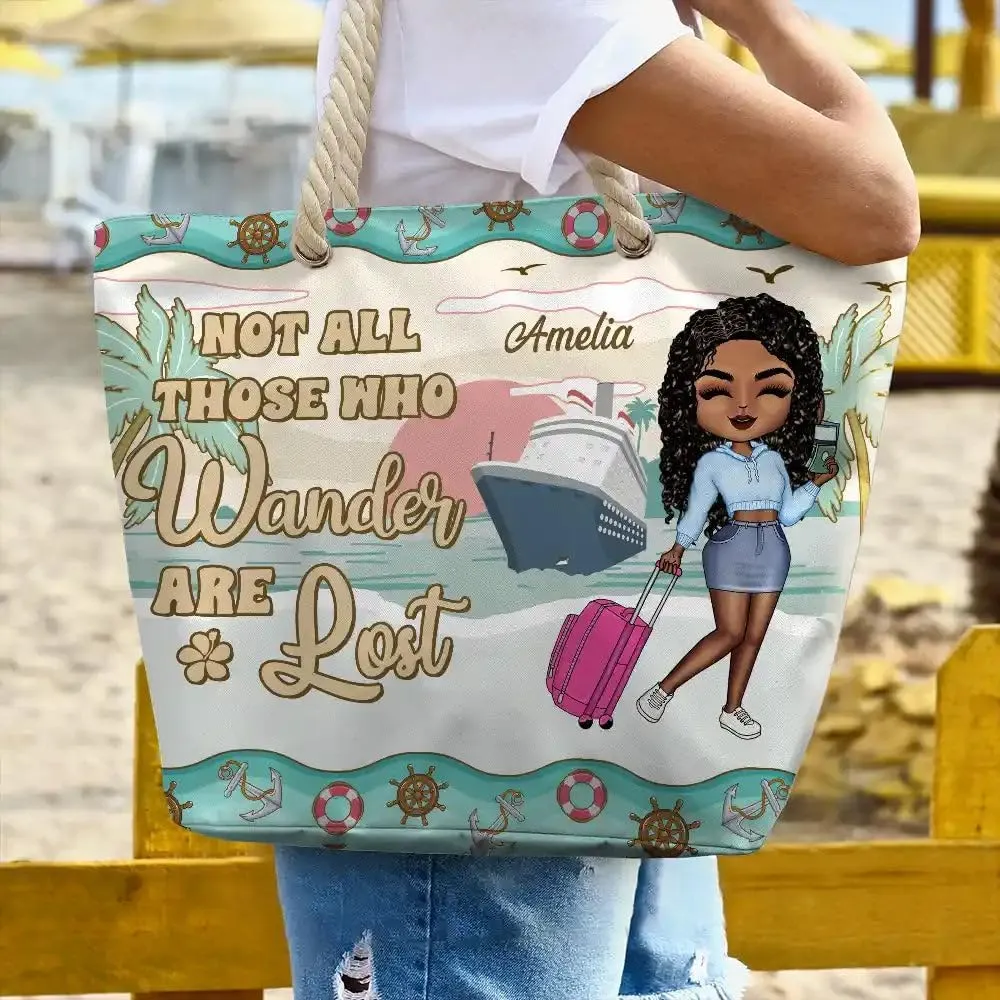 WANDER PRINTS Personalized Beach Bag - Gift for Bestie